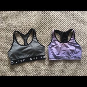 Sports bra active wear lot